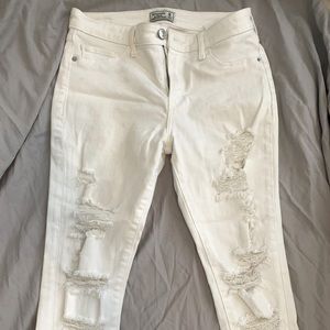 Abercrombie & Fitch - Harper Super Skinny Jeans